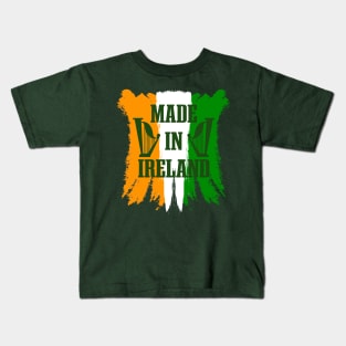 Made in Ireland-ST Patrick's Day Gifts Kids T-Shirt